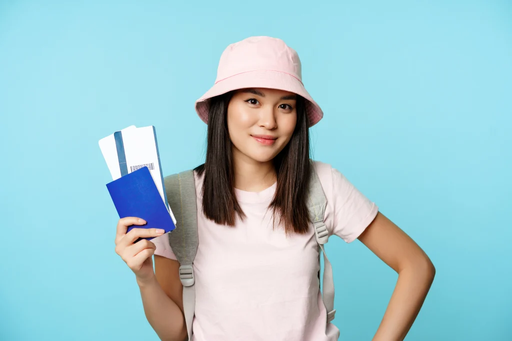 woman get indonesia travel visa