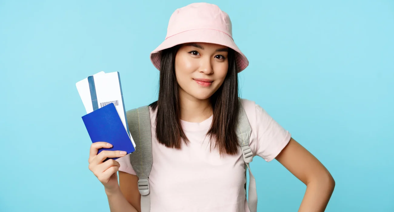 woman get indonesia travel visa